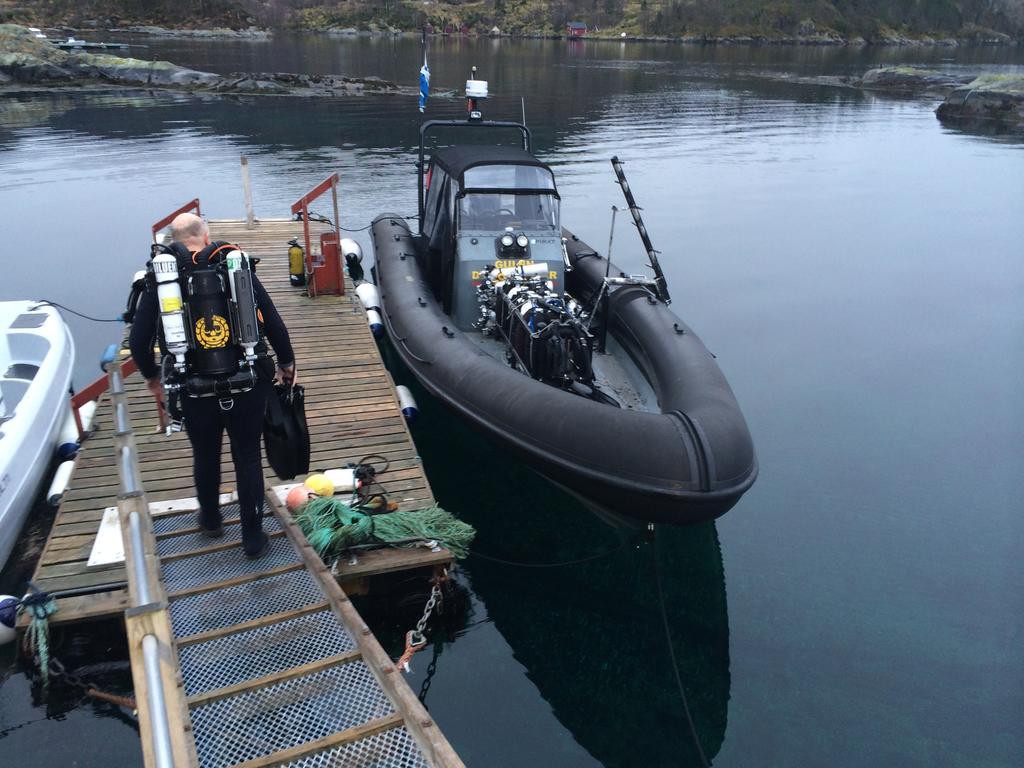 Gulen Dive Resort Dalsøyra Dış mekan fotoğraf