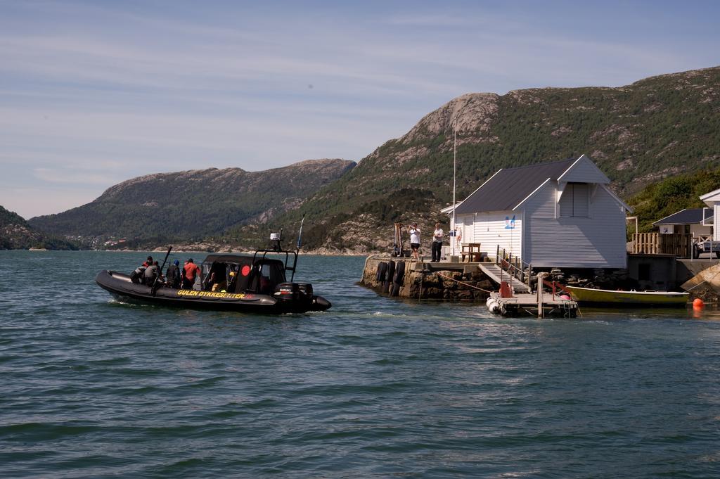 Gulen Dive Resort Dalsøyra Dış mekan fotoğraf